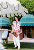 Stitched Embroidered Linen Shalwar