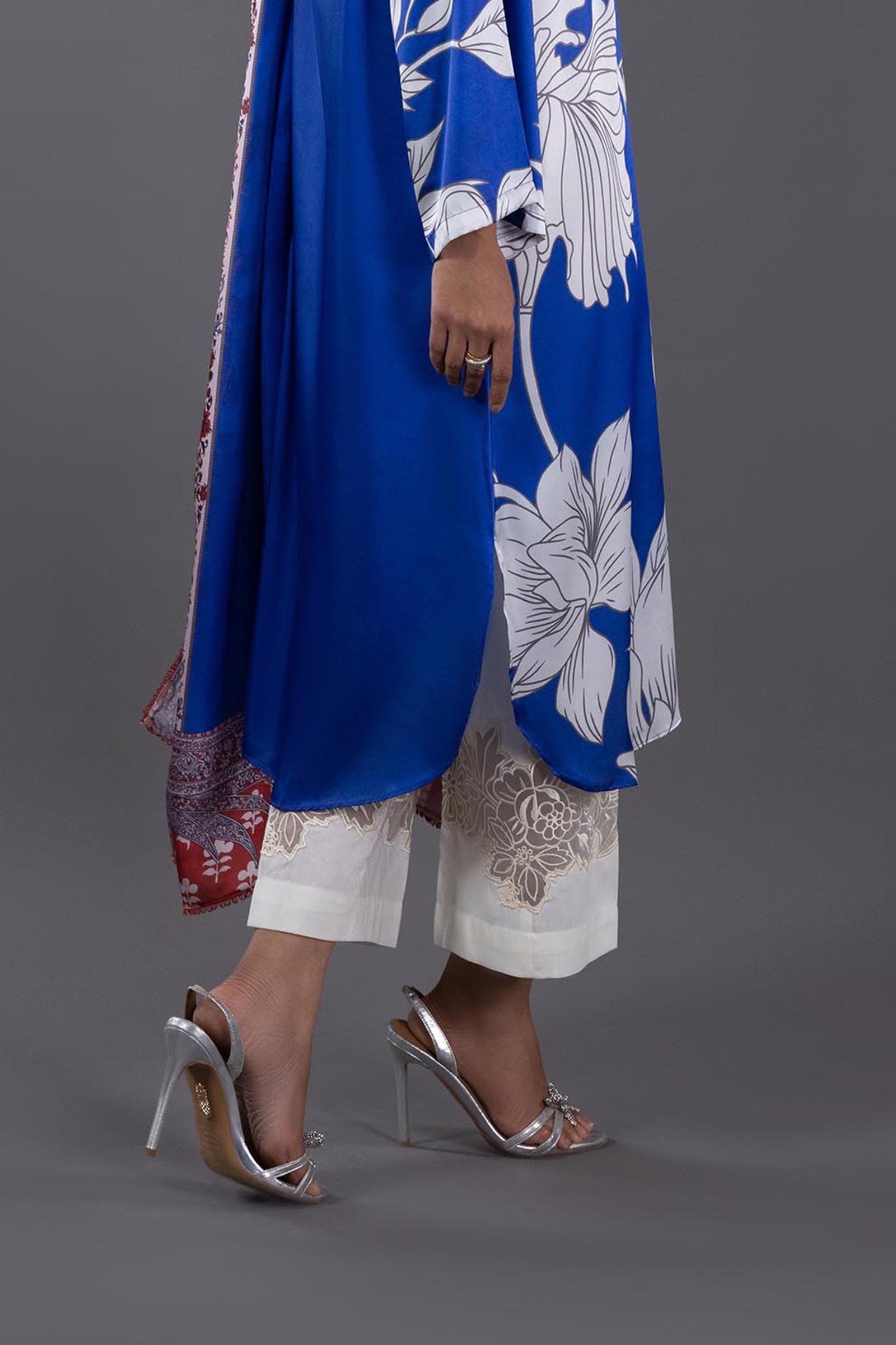 Stitched Lawn Culotte Main image