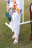 Stitched Lawn Embroidered Skinny Shalwar