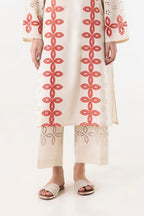 Stitched Lawn Schiffli Culotte