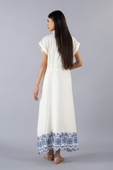 Stitched Embroidered Dress