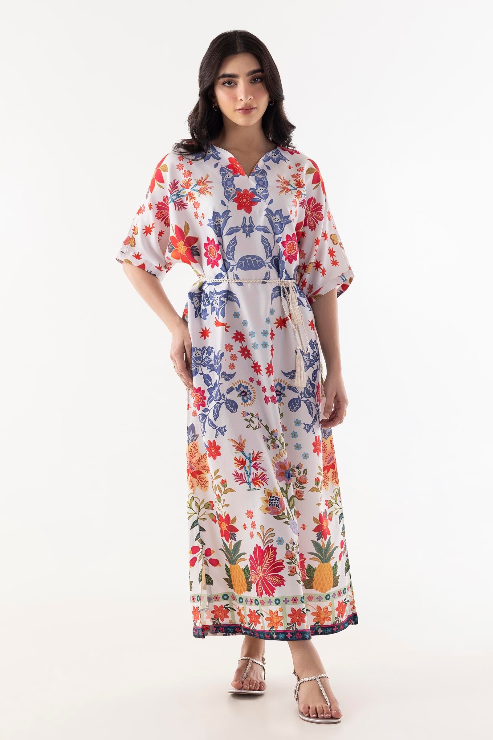 Stitched Floral Multi Dress
