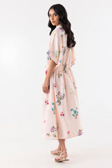 Stitched Pink Dress